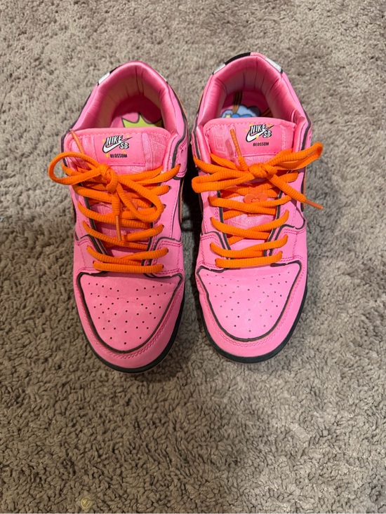 Nike Shoes - Nike SB Dunk Low Pro QS Powerpuff Girls Blossom Pink Orange Women’s Size 7